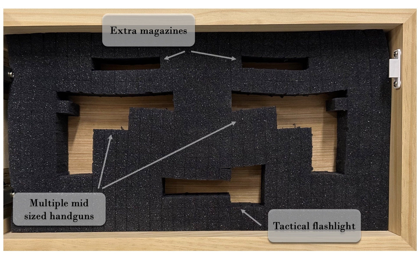 Family Tree Hidden Gun Safe - Handcrafted Gun Concealment Decor - Hidden Gun Shelf for Quick Access