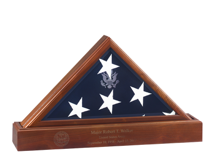 Flag Connections, American Burial Flag Case, Casket Flag Case