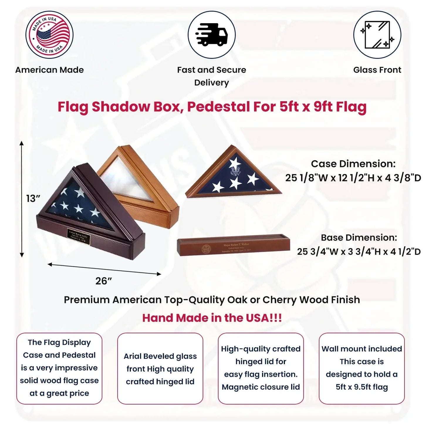 Flag Box, Flag Pedestal Box, Flag Boxes, FLAG BOX, Flag and Pedestal box, Glass boxe