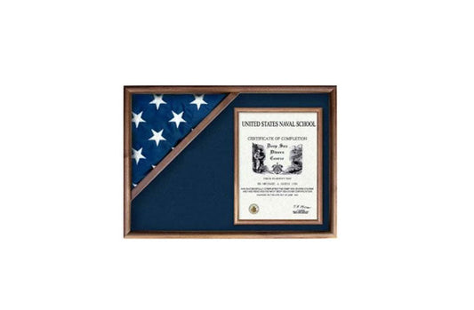 Flag Connections Flag Display Case, Flag and Certificate Flag Box