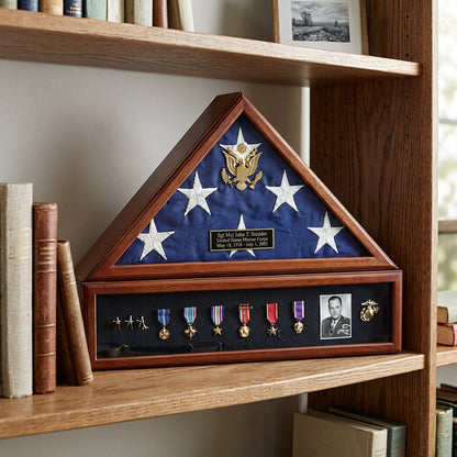 American Flag Case and Medal Display Case - Presidential - Flag Connections.