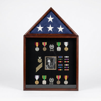 Flag and Badge display cases, Flag and Photo Frame, Medal display cases
