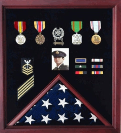 Army Medal Display Case, Army Medal Shadow box.