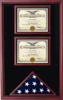 Flags Connections 2 Certificates Flag Display case