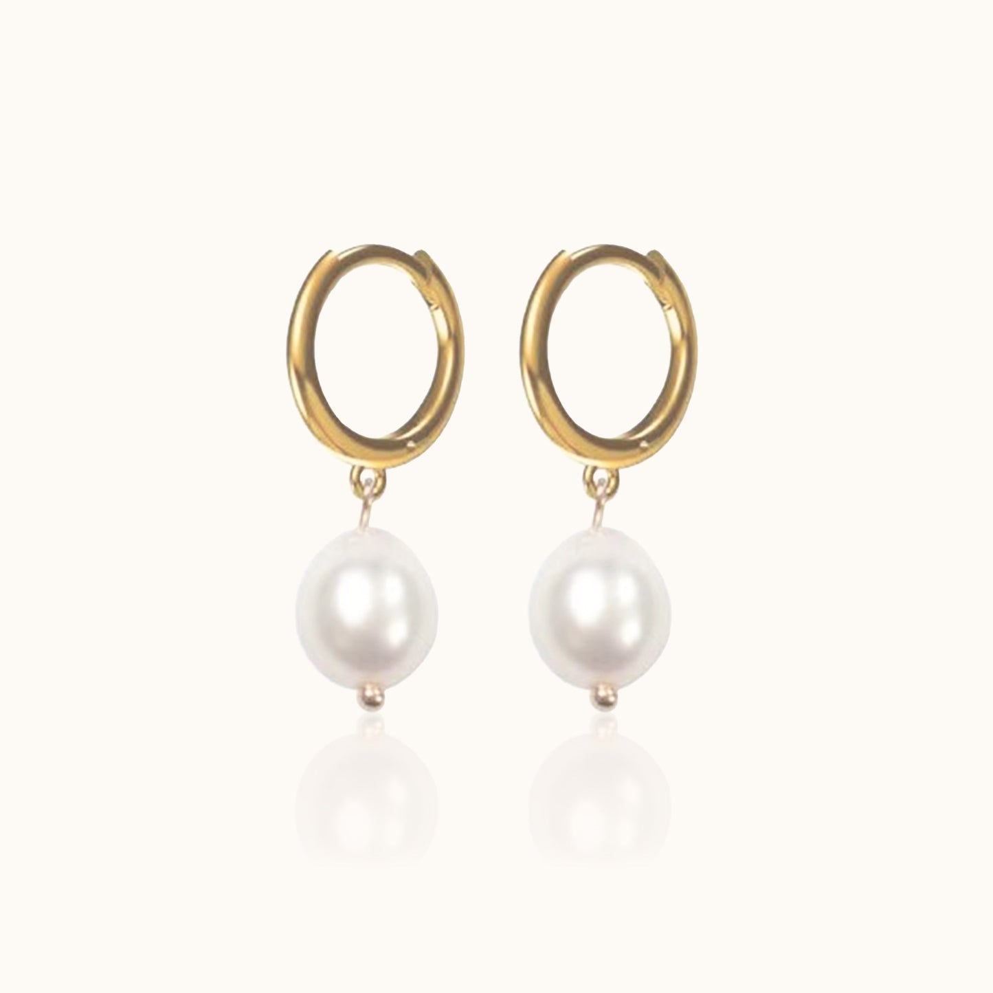 Freshwater Natural Pearl Dangle Earrings