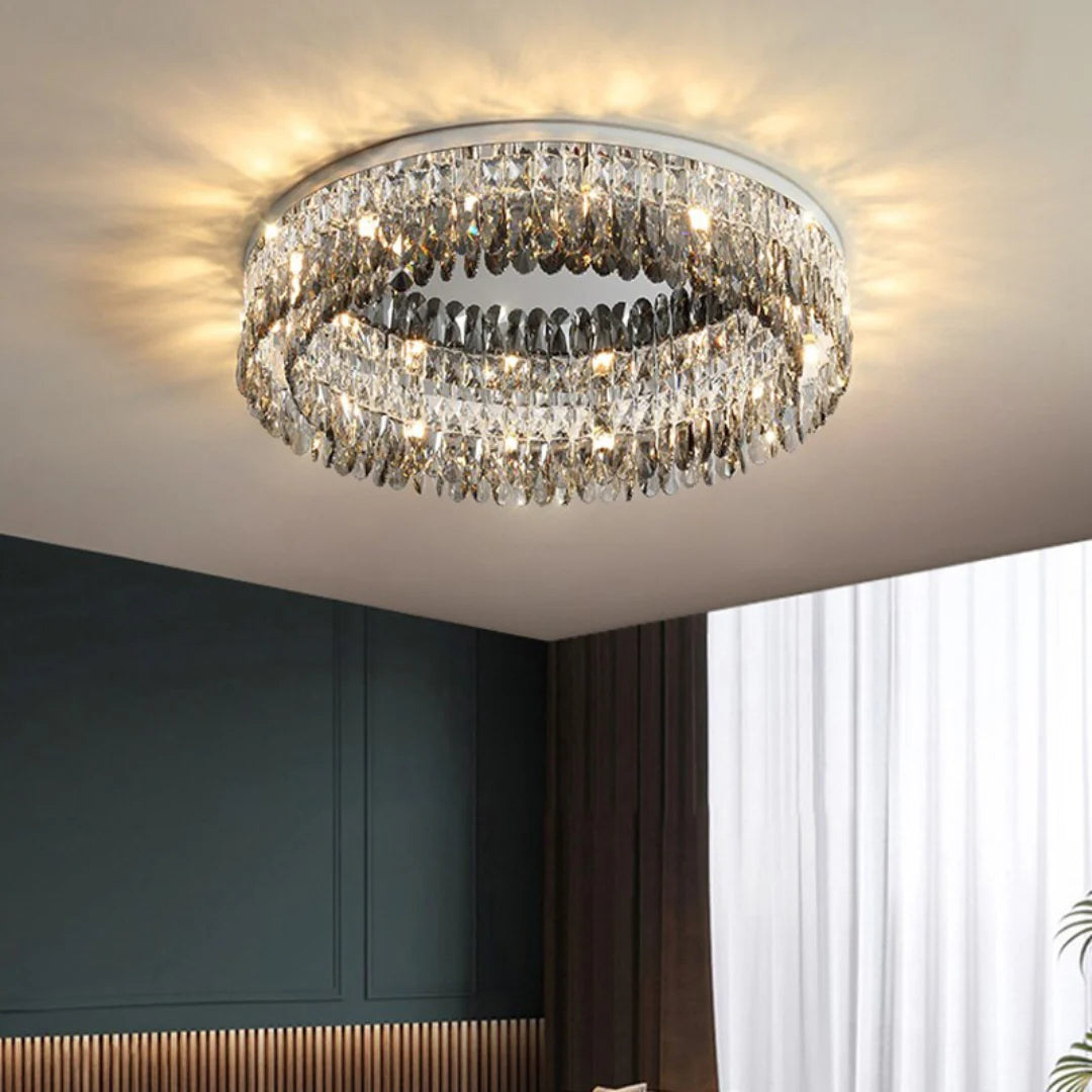 Round Giano Crystal Ceiling Ceiling light