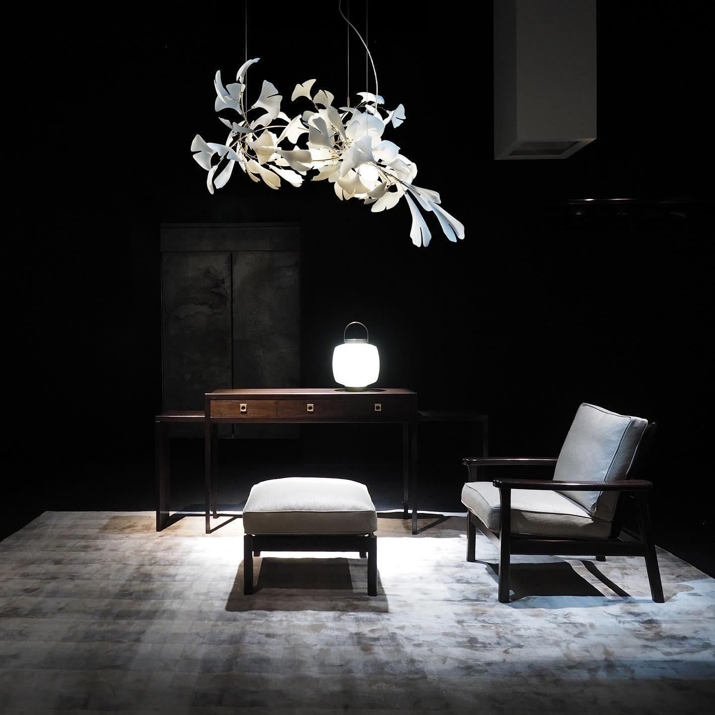 Gingko Ceramic Chandelier A