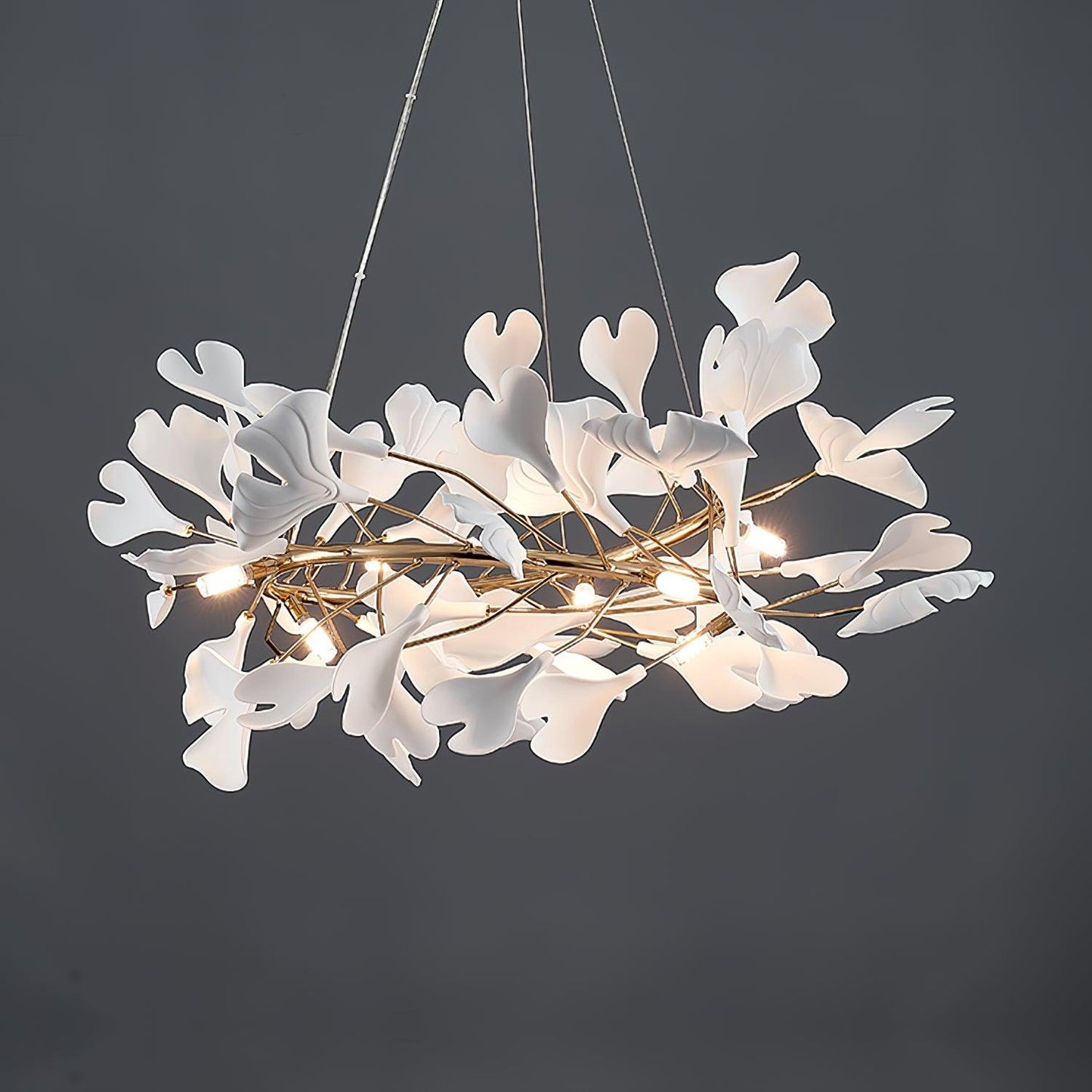 Gingko Ceramic Chandelier U
