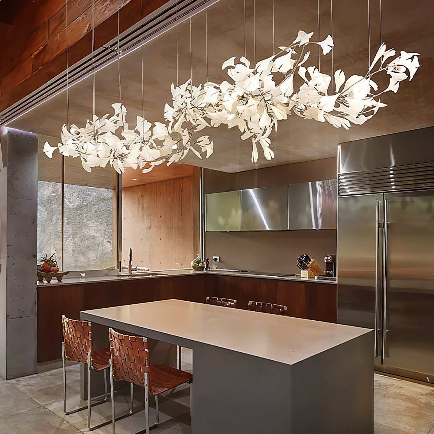 Gingko Ceramic Chandelier K