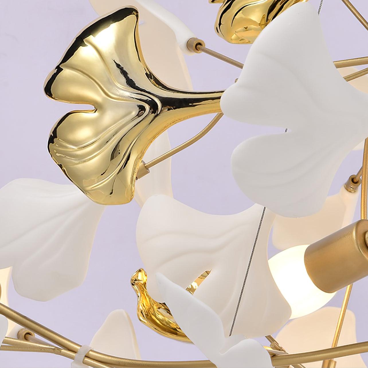 Gingko Ceramic Chandelier S