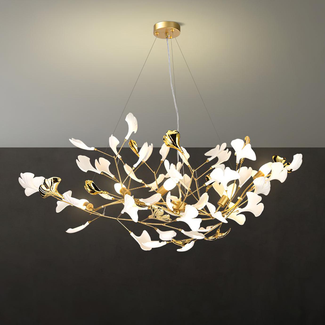 Gingko Ceramic Chandelier S
