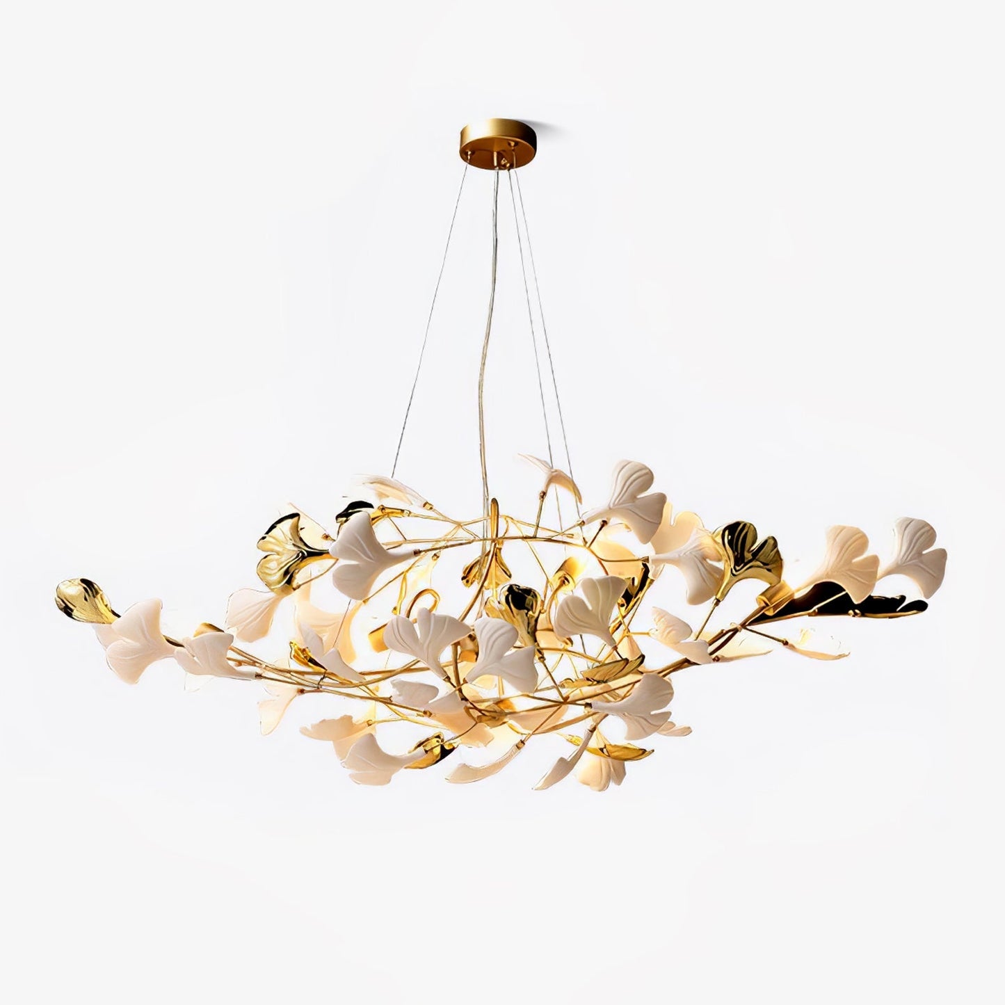 Gingko Ceramic Chandelier S