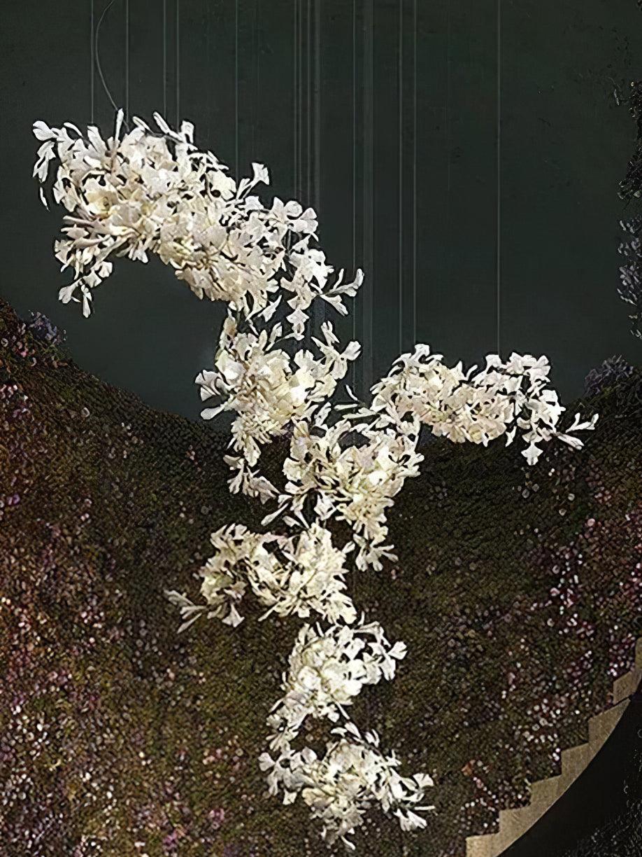 Gingko Ceramic Chandelier F