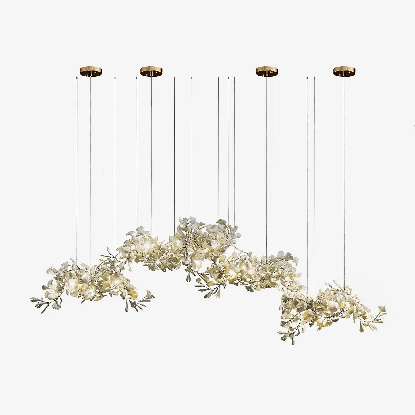 Gingko Ceramic Chandelier C