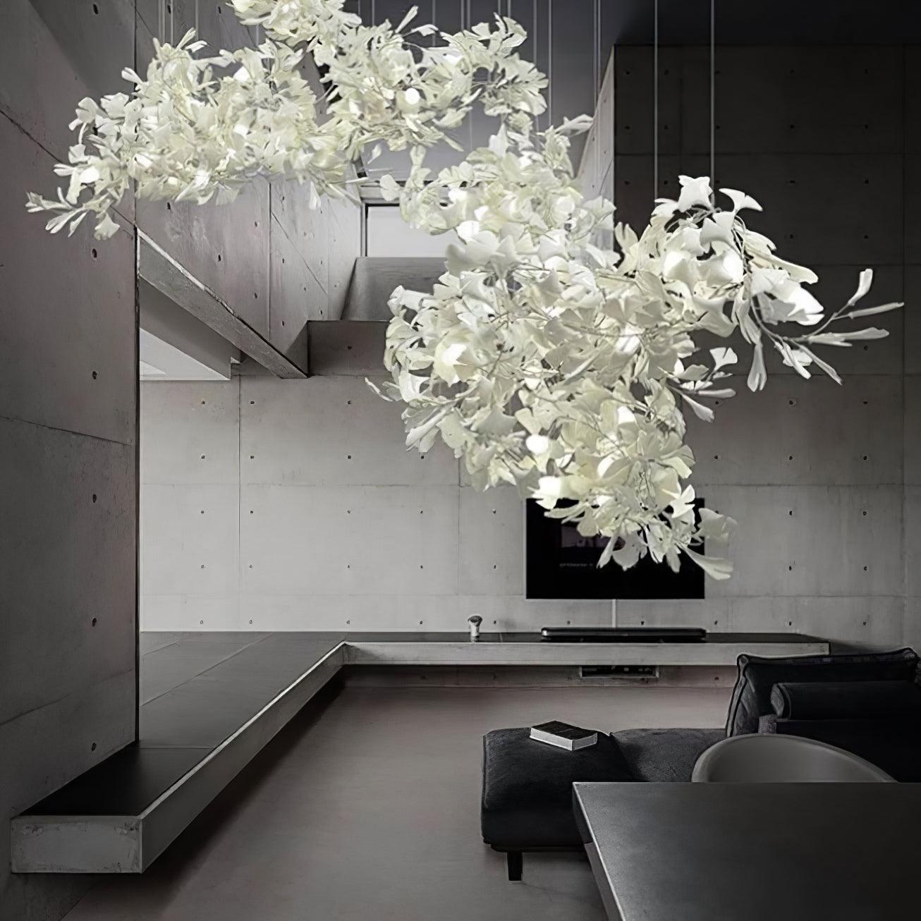 Gingko Ceramic Chandelier C