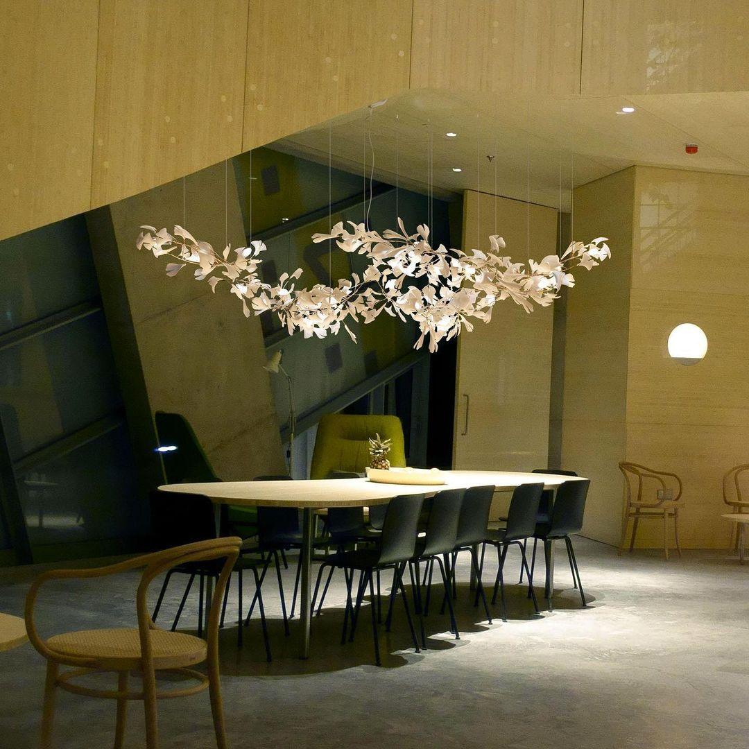 Gingko Ceramic Chandelier C