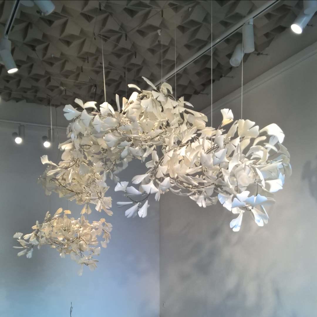 Gingko Ceramic Chandelier C