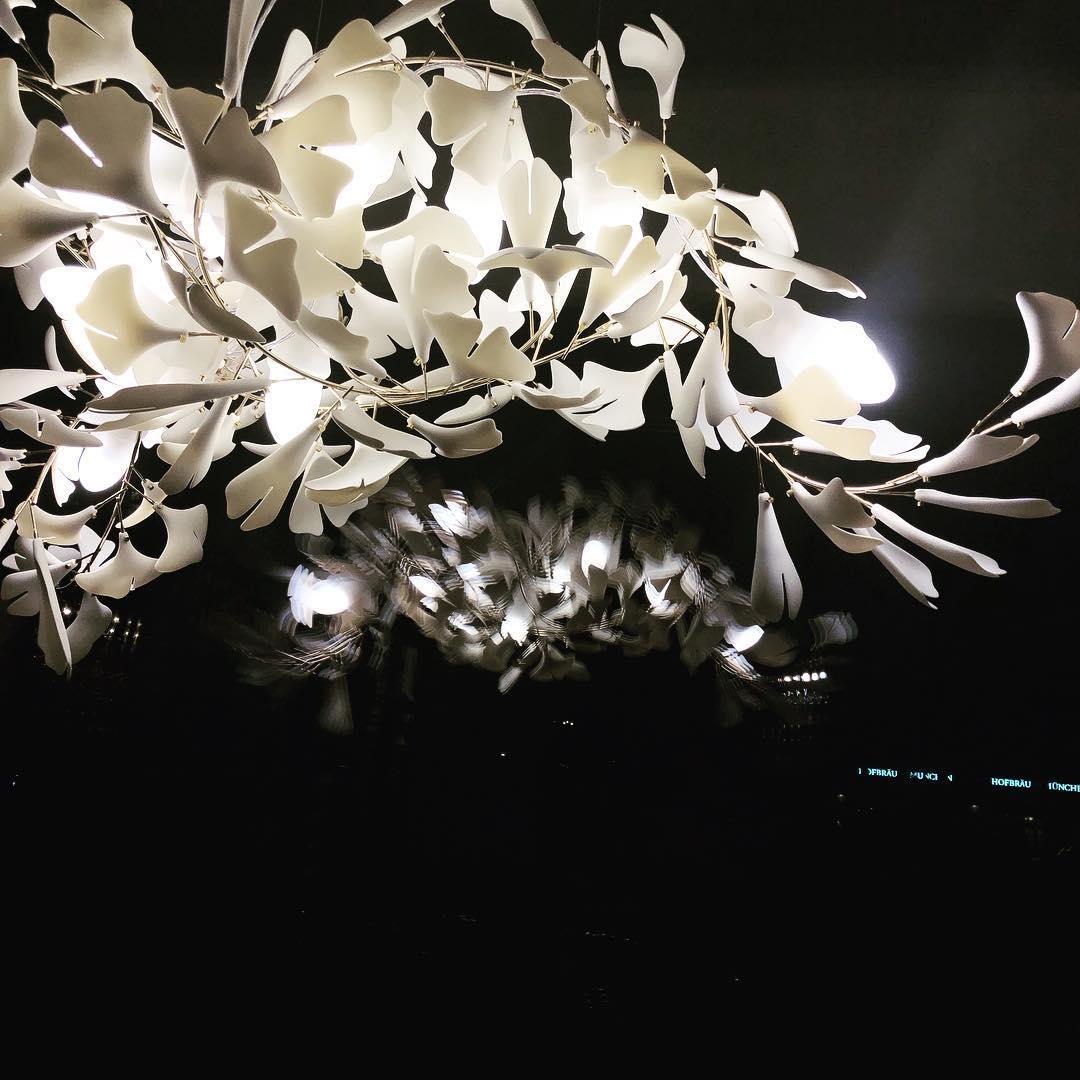 Gingko Ceramic Chandelier C
