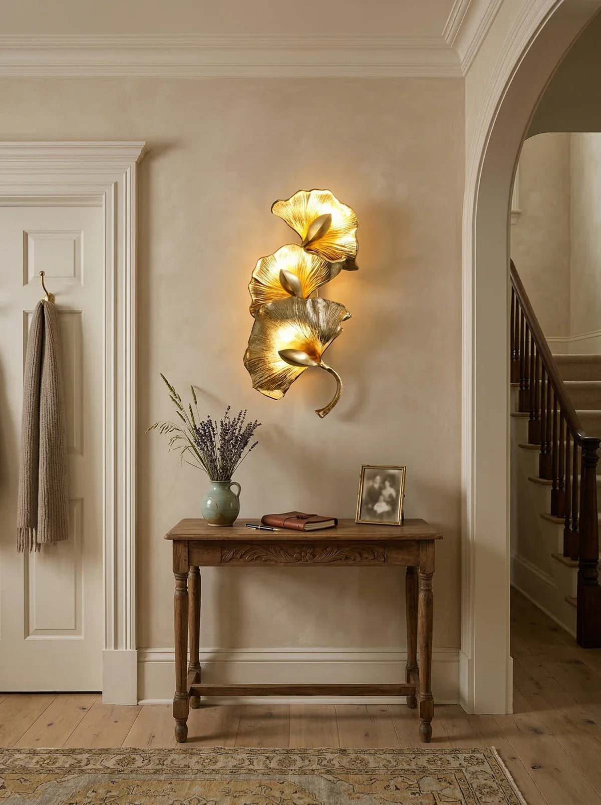 Ginkgo Leaf Wall Lamp