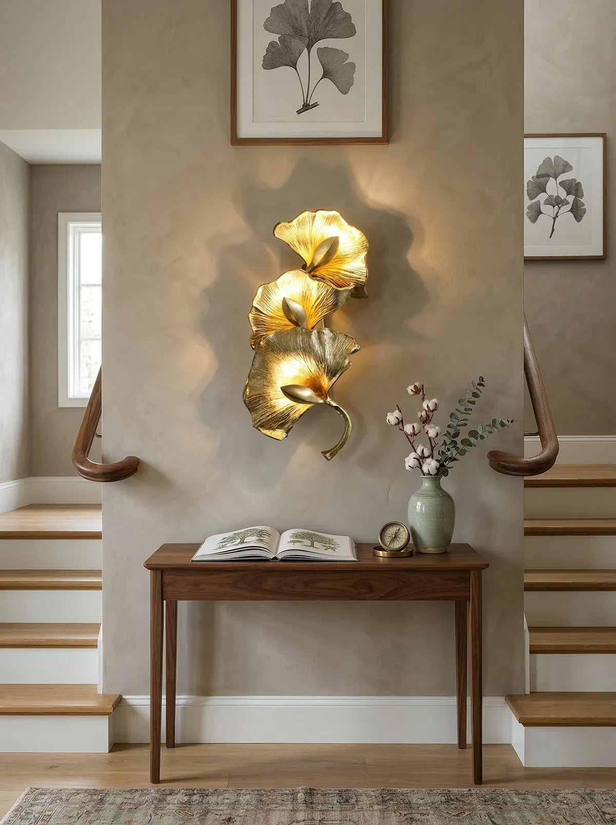 Ginkgo Leaf Wall Lamp