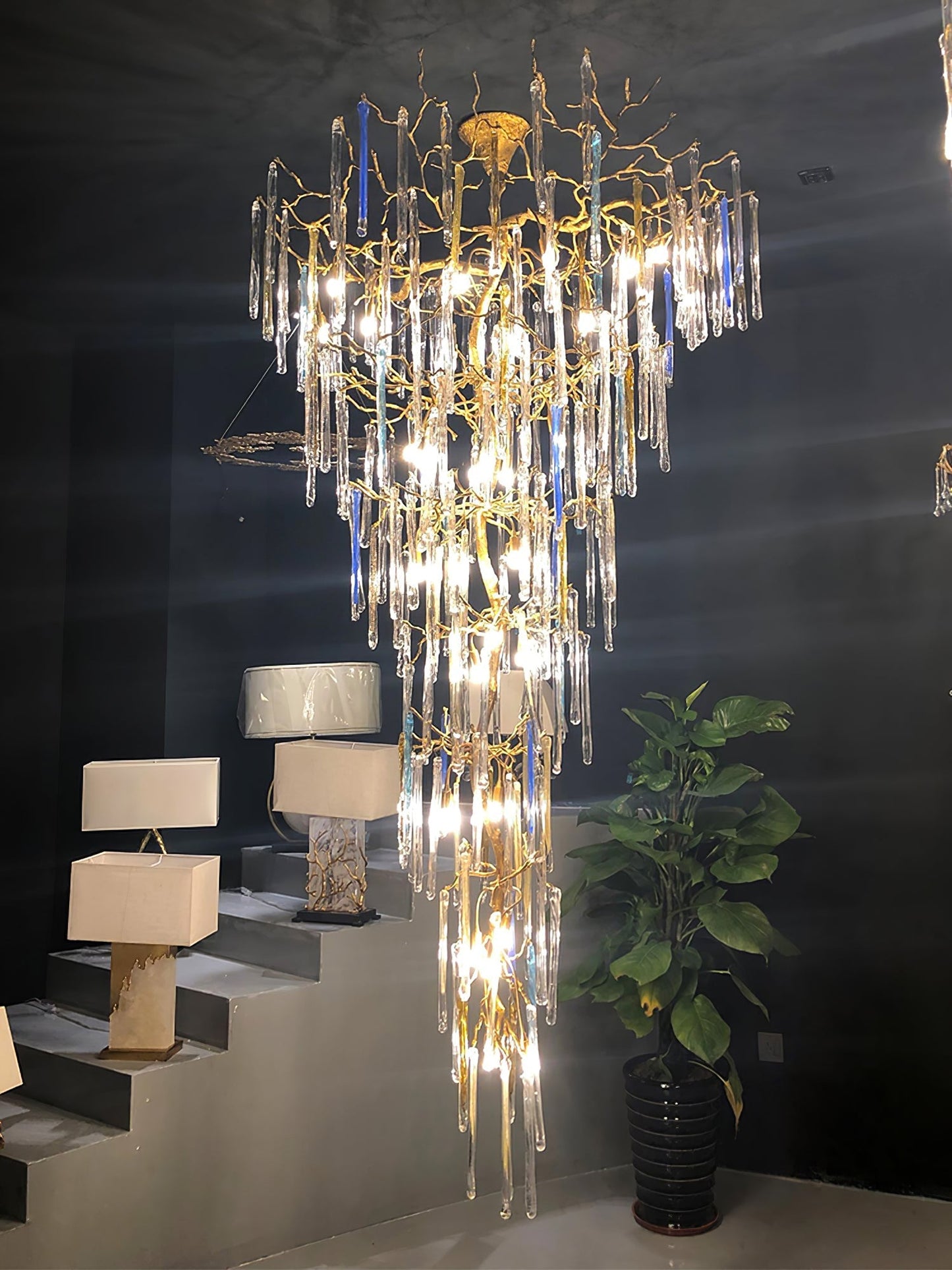 Glamour Glaze Chandelier