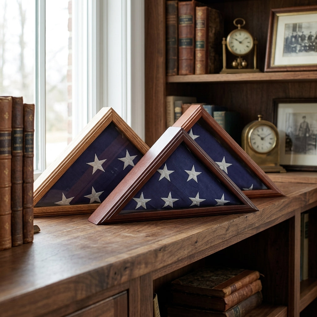Capitol Flag and Display Case - 5' x 9.5' Flag