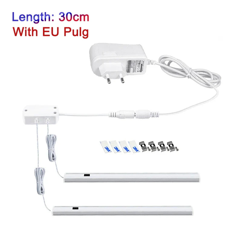 5W/6W/7W LED Under Cabinet Light Hand Sweep Switch PIR Motion Sensor Lamp Under Cabinet led lights for kitchen LED Night Lights