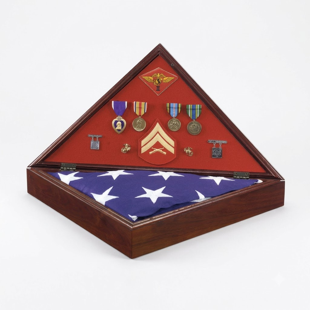 Heritage Flag Display Case.