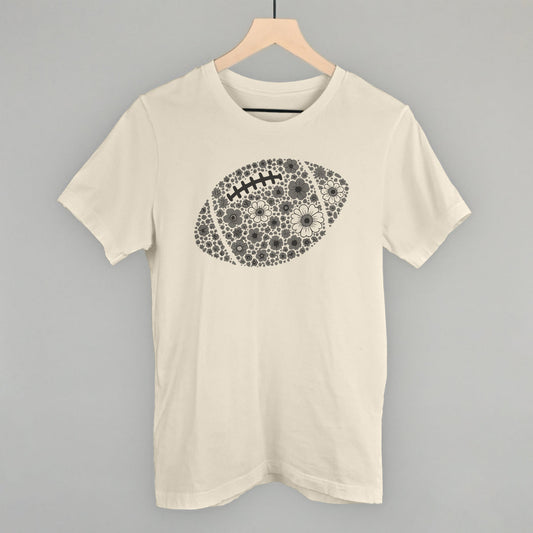 Floral Football Grey