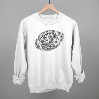 Floral Football Grey