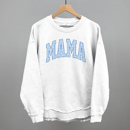 Mama Blue Gingham Arch