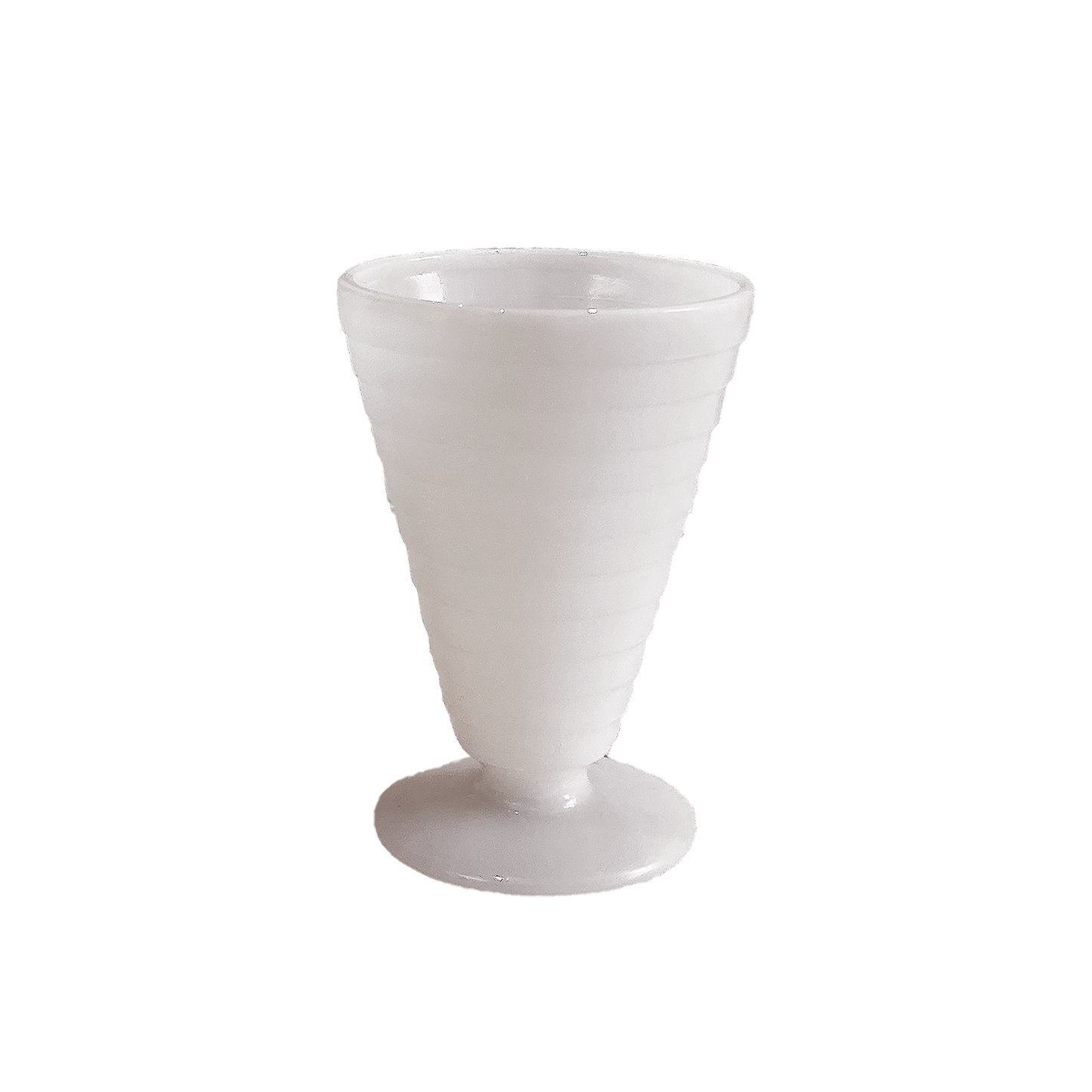 Vintage Milk Glass Cocktail Glasses