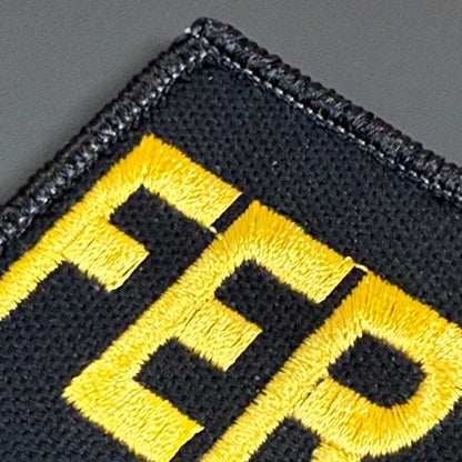 Feral & Wild Funny Embroidered Morale Patch, 2x3" | VELCRO® Brand Hook Backing