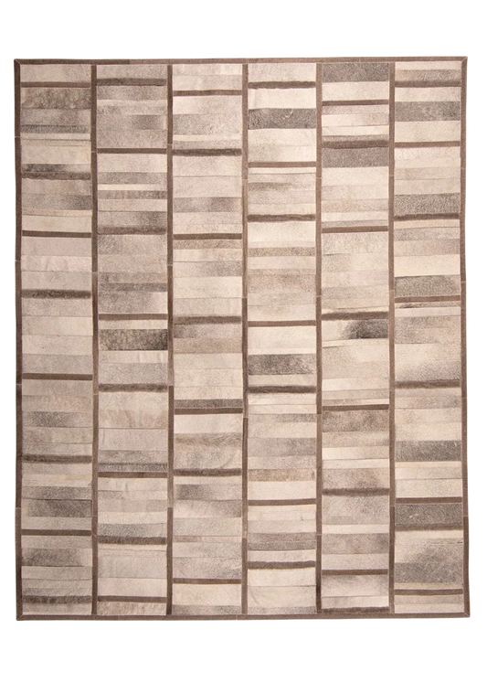 INTERSECTION – Custom Cowhide & Shearling Rug