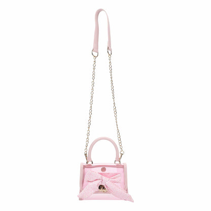 Bow On The Go Clear Crossbody Handbag