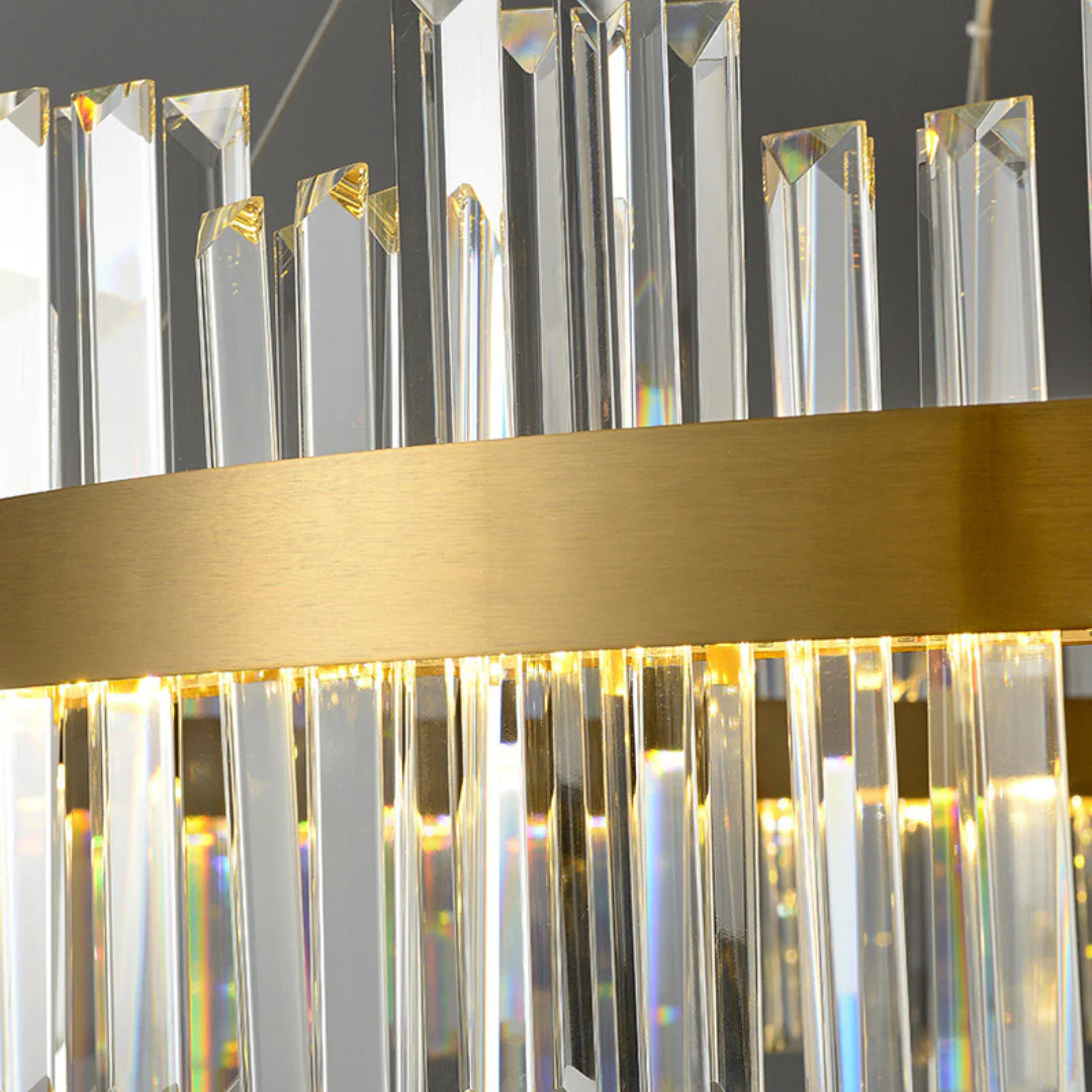 Modern Luxury Round Crystal Chandelier