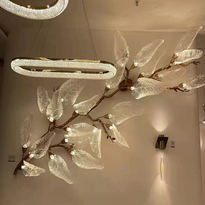 Leaf Art Wall Light