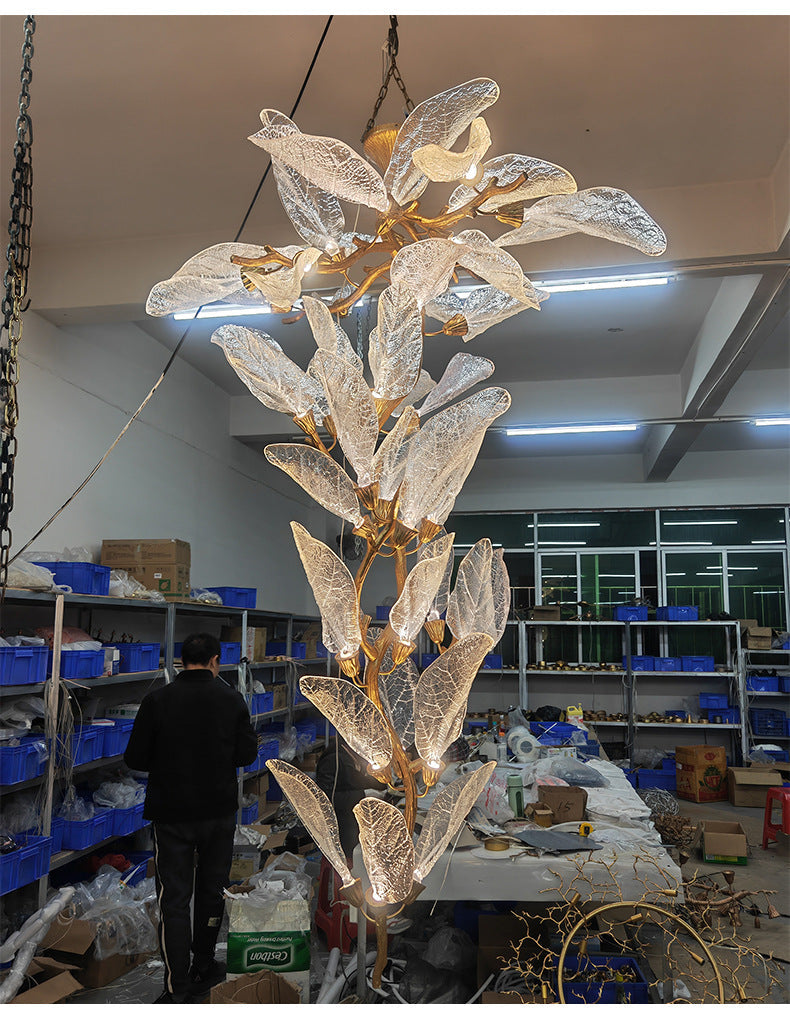 Leaf Art Wall Light