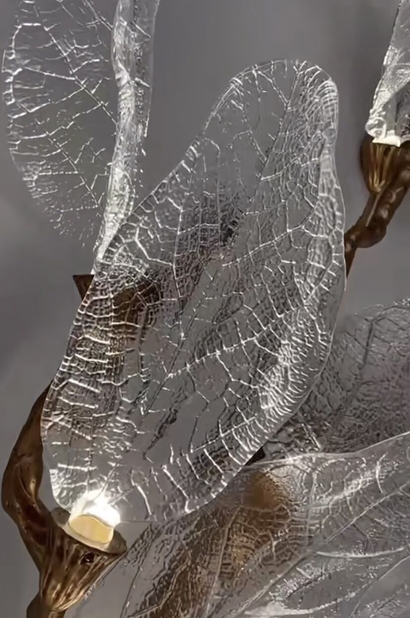 Leaf Art Wall Light