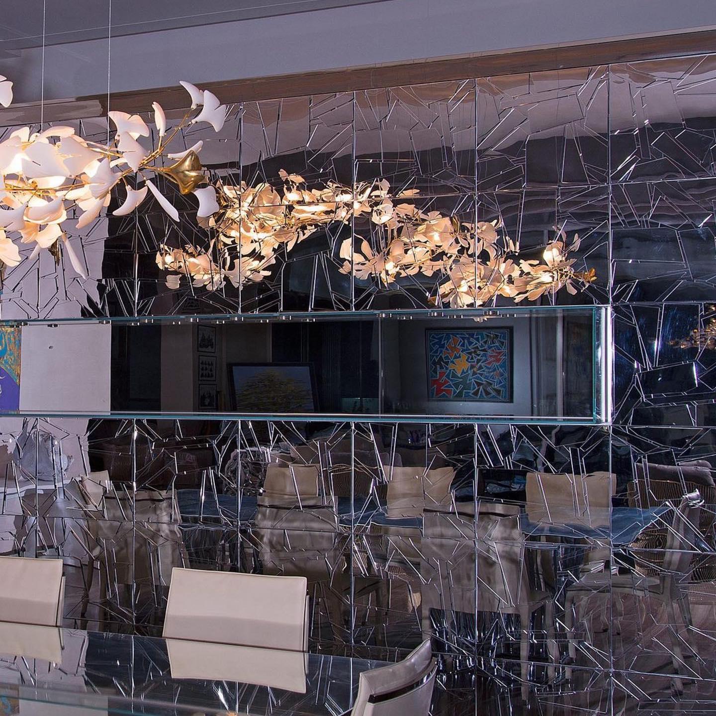 Gingko Ceramic Chandelier G