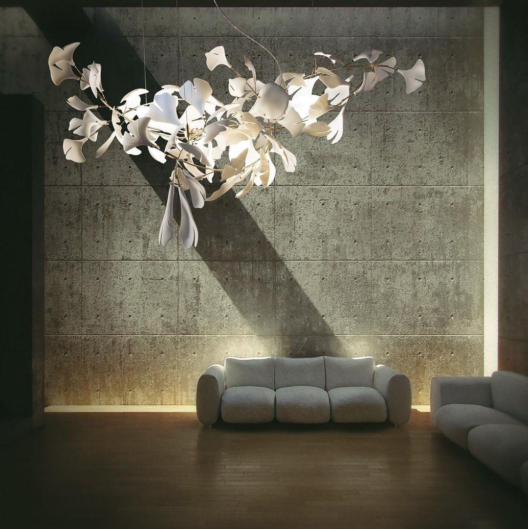 Gingko Ceramic Chandelier G