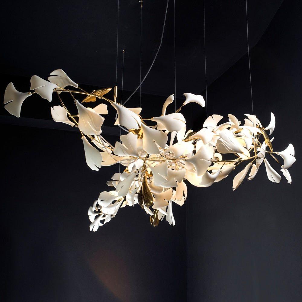 Gingko Ceramic Chandelier G