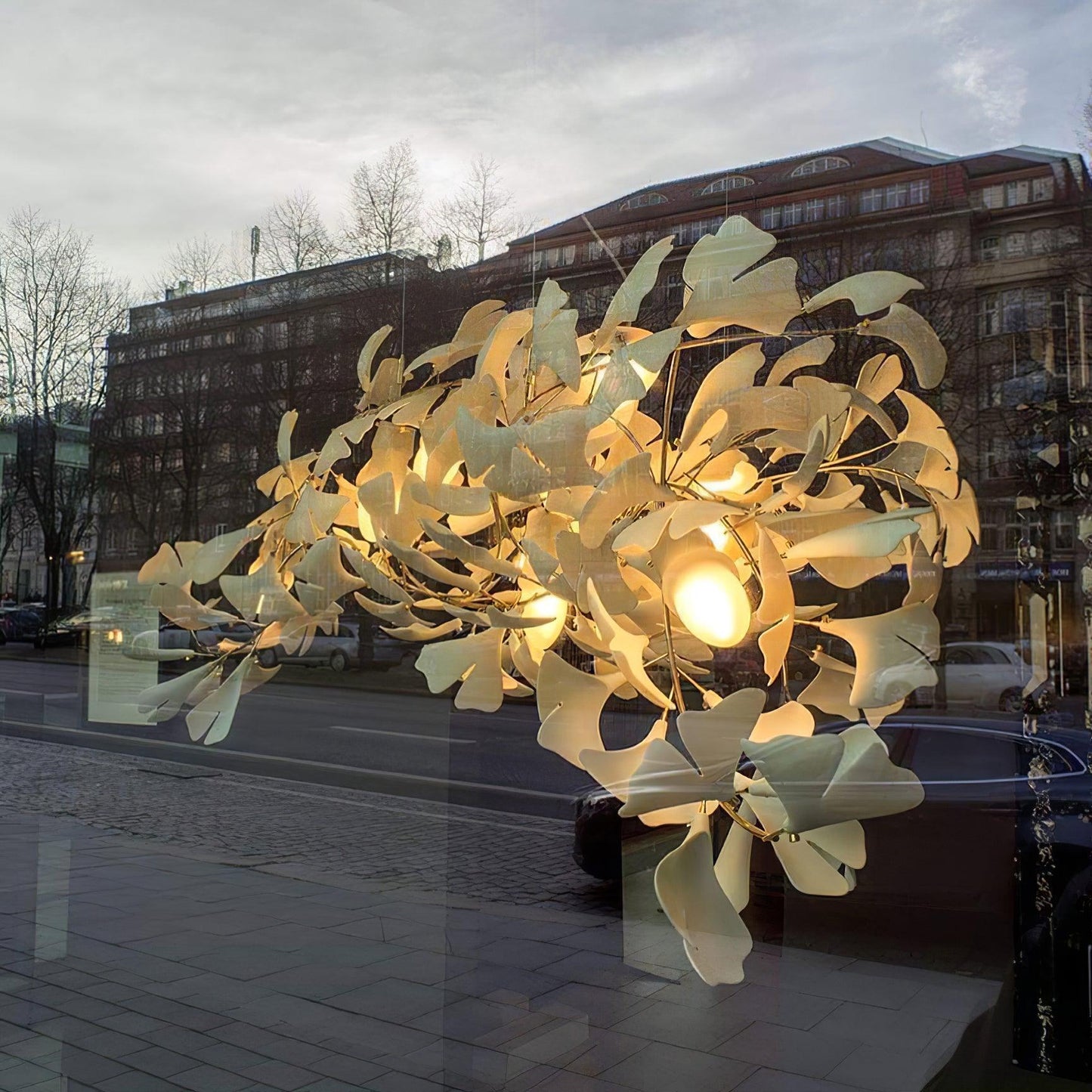 Gingko Ceramic Chandelier G