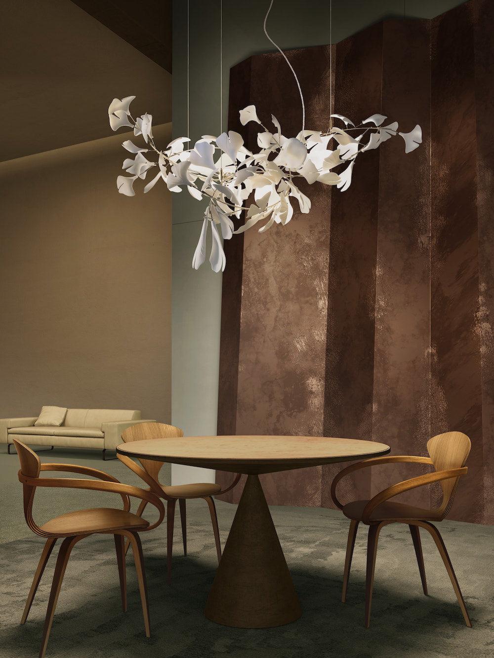Gingko Ceramic Chandelier G