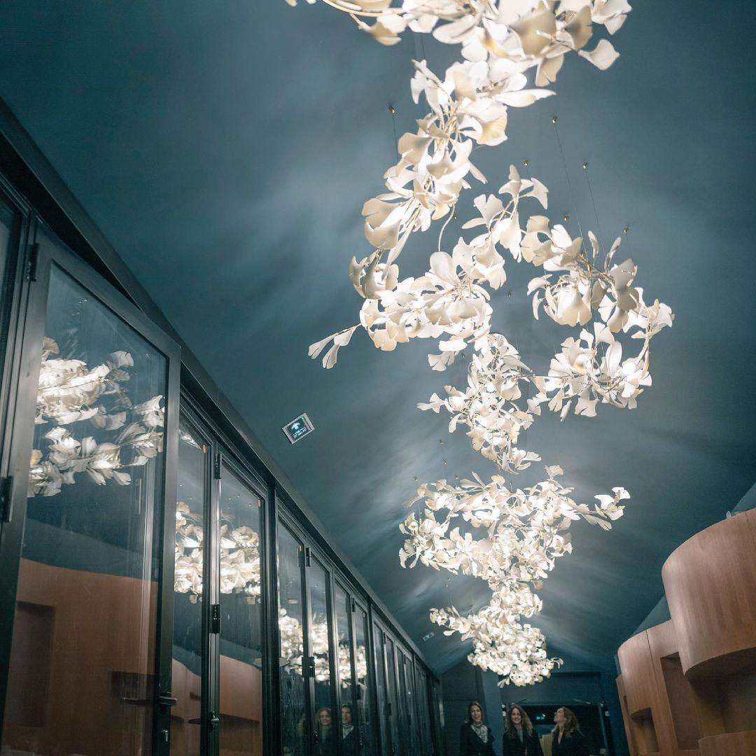 Gingko Ceramic Chandelier G