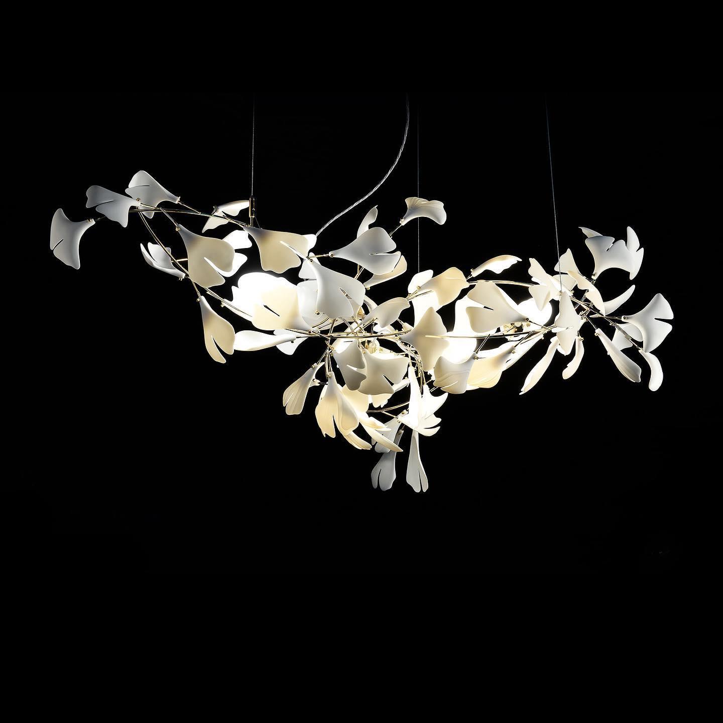 Gingko Ceramic Chandelier G