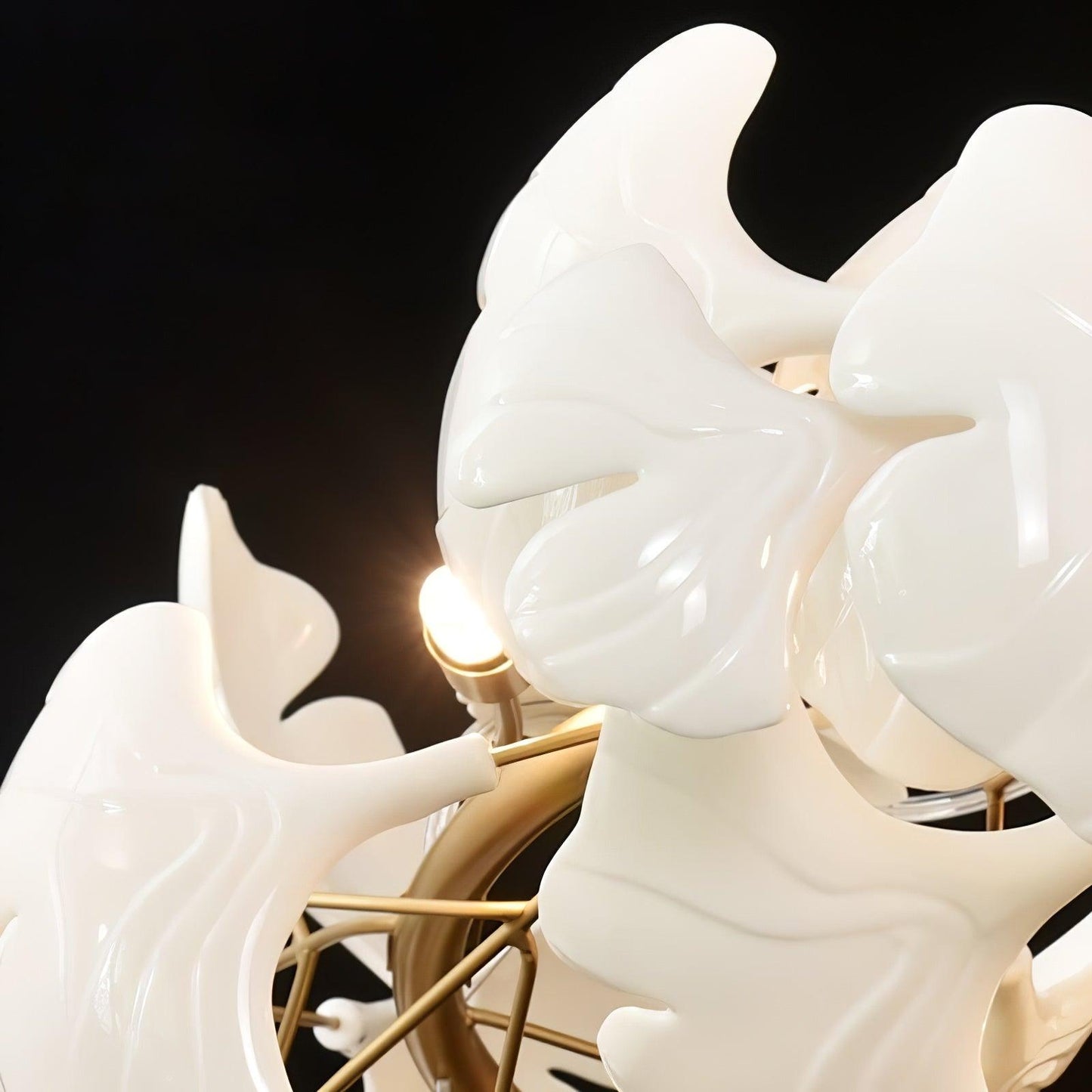 Gingko Ceramic Chandelier G