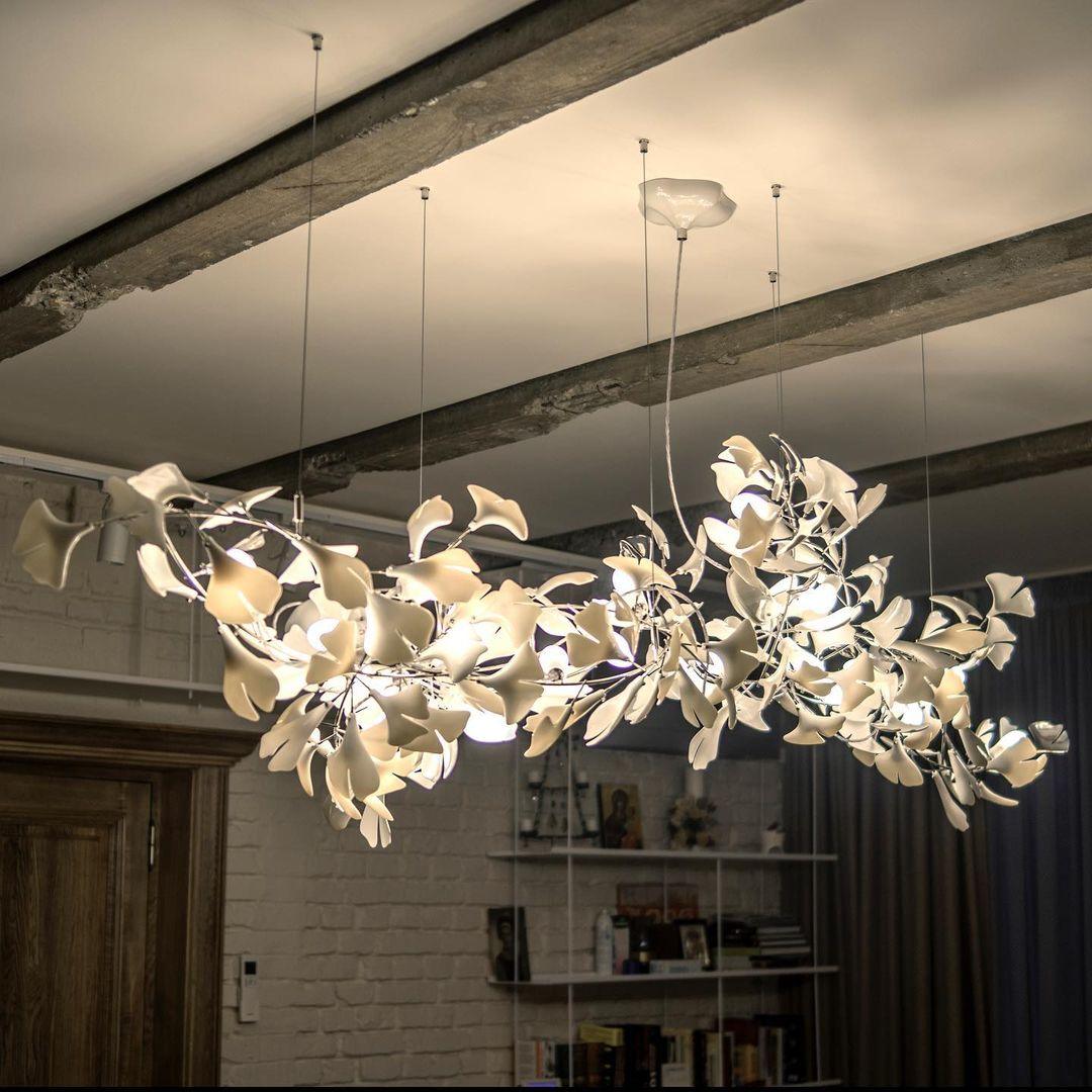 Gingko Ceramic Chandelier G
