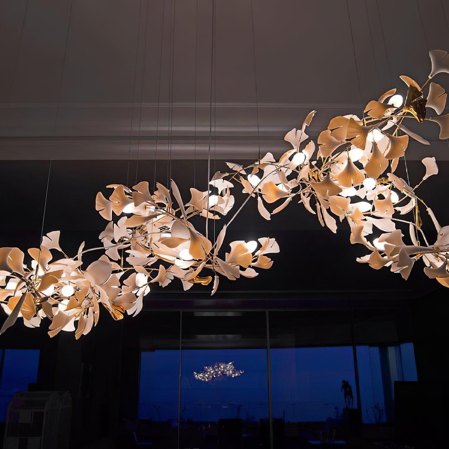 Gingko Ceramic Chandelier G