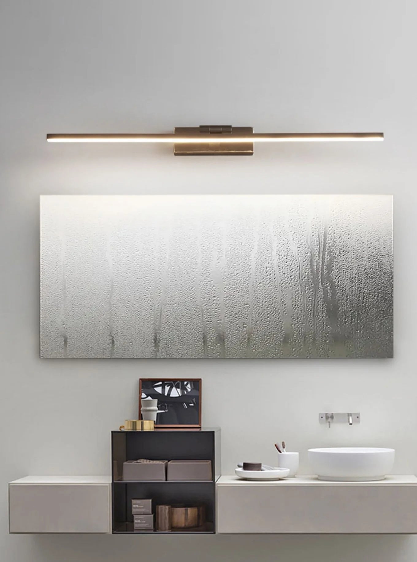 Linear Bathroom Wall Light